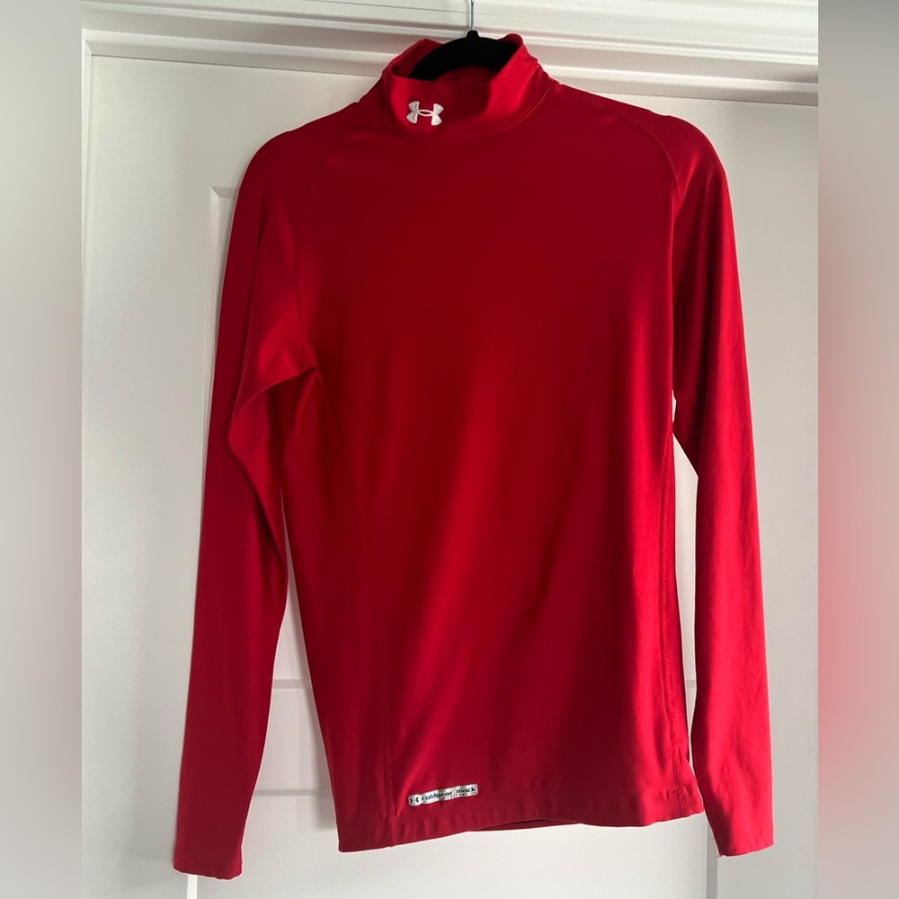 Men’s Under Armour ColdGear Long Sleeve Mock Neck Compression Shirt